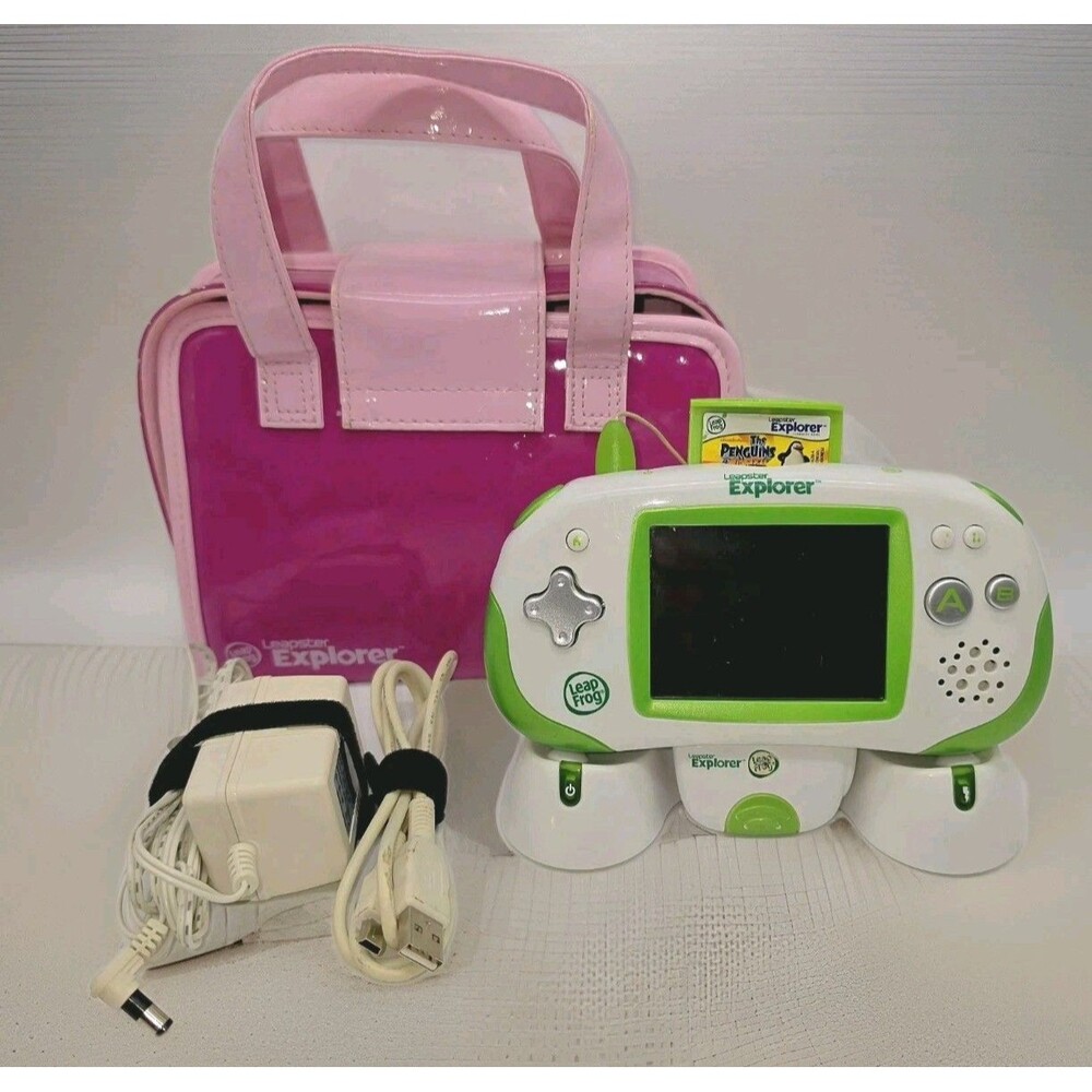 LeapFrog Leapster Explorer Bundle with Charging Station, Case, and Game